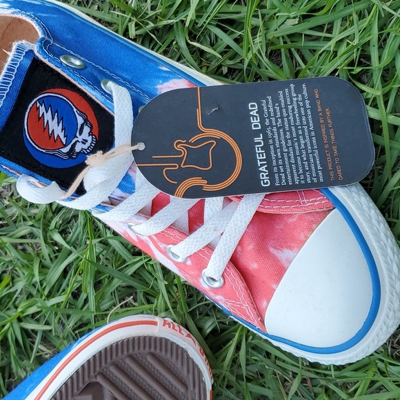 Rare Grateful Dead Converse never worn NWT - Picture 4 of 5